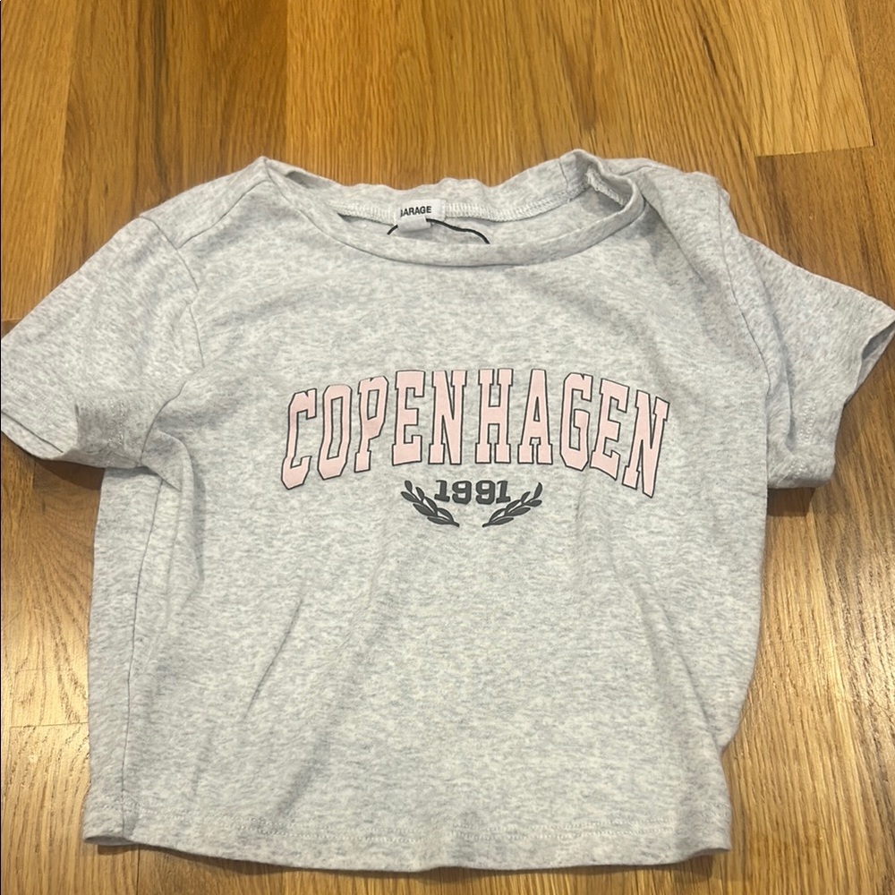 Garage Gray and Pink T-Shirt